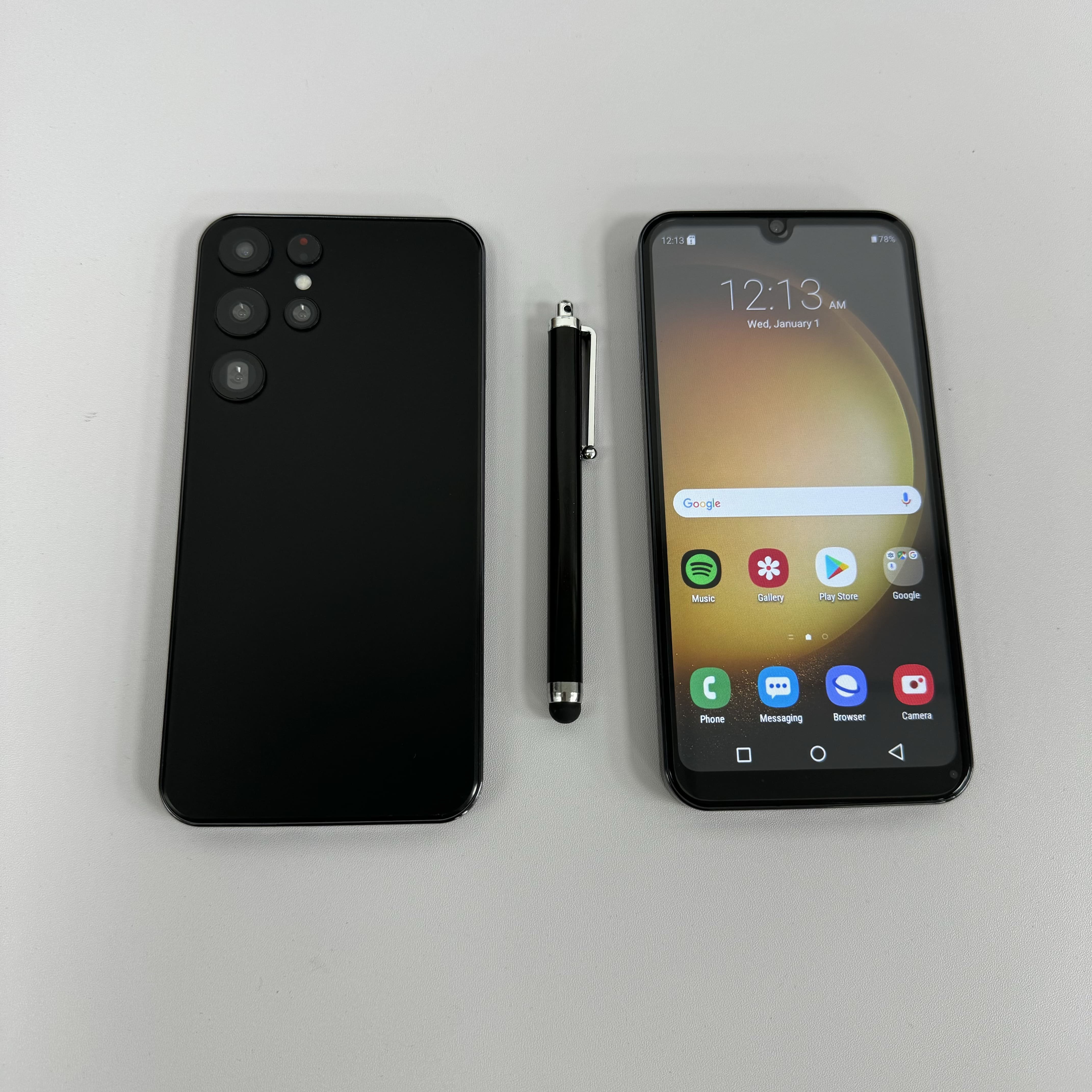 Africa Hot Sale Cheapest S24 Ultra 3G Smartphones Gooba 1+16GB 6.26 Inch Multi-language Mobile Phone Fast Ship